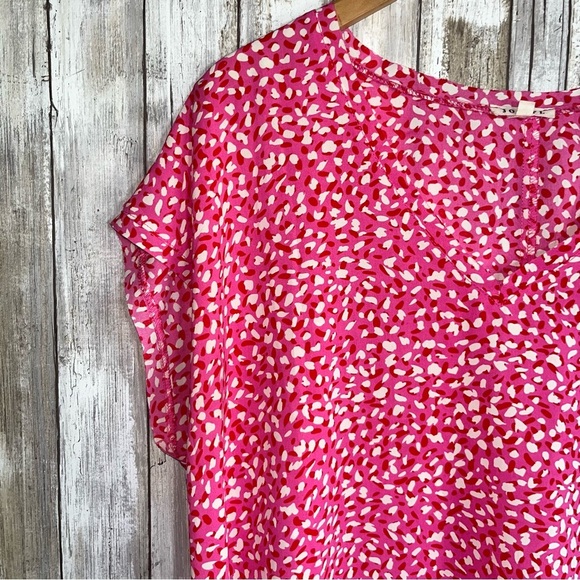Jodifl Marley Hot Pink Printed Blouse - Picture 4 of 7